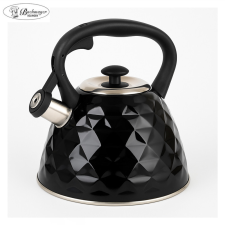  Bachmayer Inox Teáskanna fekete 3L BMK-01 vízforraló és teáskanna