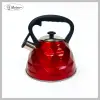 BachMayer Inox Teáskanna piros 3L BMK-02
