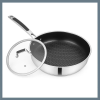 BachMayer Rozsdamentes Acél Serpenyő Fedővel 28 cm BM-1014-28