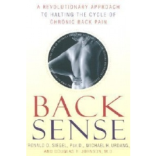  Back Sense – Ronald D. Siegel,Michael H. Urdang,Douglas R. Johnson idegen nyelvű könyv