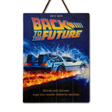  Back to the Future WOODART 3D faplakát makett