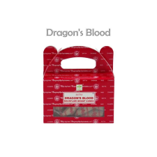 Backflow-lefelé áramló füstölő kúp Dragons blood 24db füstölő