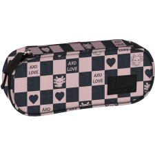  BackUp pepita tolltartó – ovális, beledobálós axolotl mintával tolltartó