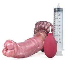 Bad Horse Horse Squirt – cseresznye dildo 20 x 5.7 cm műpénisz, dildó
