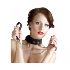 Bad Kitty Szilikon nyakörv pórázzal - Bad kitty bilincs, kötöző