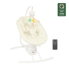  Badabulle elektromos hinta távirányítóval B012307 babahinta