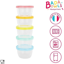 Badabulle MAXI FUN COLORS 250 ml, 5 db uzsonnás doboz