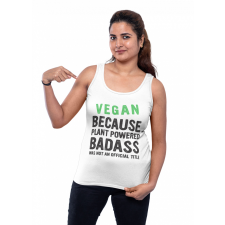  Badass Vegan - Női Atléta atléta, trikó