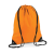 Bag Base Tornazsák tornatáska Hátizsák Bag Base Premium Gymsac - Egy méret, Narancssárga