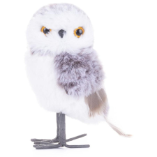  Bagoly MagicHome Karácsony, lila, 13 cm karácsonyi dekoráció