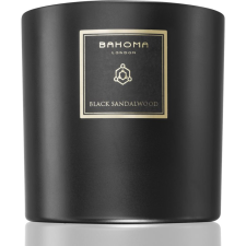Bahoma London Obsidian Black Collection Black Sandalwood illatgyertya 620 g gyertya