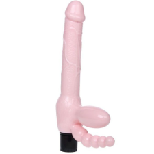  BAILE - TPR KÖTÉL NÉLKÜLI HÁM VIBRÁCIÓVAL ÉS ANÁLIS STIMULÁCIÓVAL 25.4CM vibrátorok