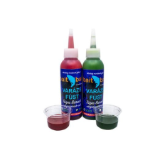  BaitBait Tüzes Barack fluo Liquid - Varázsfüst (fluo zöld) 100ml bojli, aroma