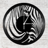 Bakelit falióra - zebra