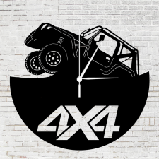 Bakelit óra - 4x4, Bakelit óra - 4x4 falióra