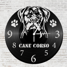 Bakelit óra - Cane Corso falióra