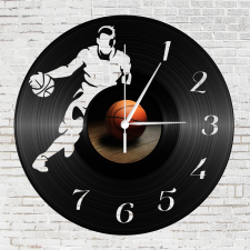  Bakelit óra - kosárlabdázó (WDWR-bko-00150) falióra