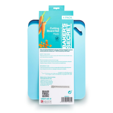 Baker's Secret - 4 darabos vágódeszka szett - 38 x 29 cm konyhai eszköz