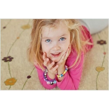 Bakero Bakero Dětský koberec Kids Flowers beige Szőnyeg (140x200 cm) lakástextília