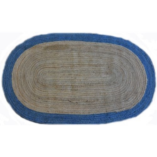Bakero Bakero Roberta oval 59 natural/blue Szőnyeg (120x180 cm) lakástextília