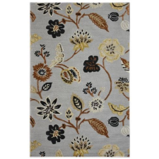Bakero Flowers 1510 silver (122x183 cm) lakástextília