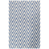  Bakero Kelim Zig Zag light blue (155x240 cm)