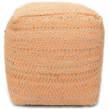 Bakero Pouf Abella orange (40x40 cm) lakástextília