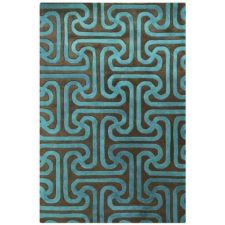 Bakero Twist brown/green (153x244 cm) lakástextília