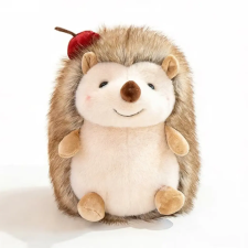 Baking &amp; Pet Kft Aranyos plüss sündisznó almával 20cm plüssfigura