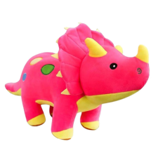 Baking &amp; Pet Kft Dinoszaurusz Triceratopsz Plüss 40cm, Rózsaszín plüssfigura