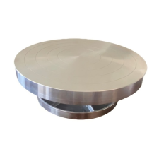 Baking &amp; Pet Kft Kétoldalas Fém Forgatható Tortaállvány, 30cm sütés és főzés