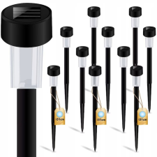 Baking &amp; Pet Kft Solar napelemes kerti LED lámpa készlet – 10db kültéri világítás