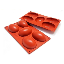 Baking &amp; Pet Kft Szilikon Tojás Sütőforma – 5 részes sütés és főzés