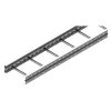 BAKS DSP400H120/3 kábellétra 120x400x3000mm, önhordó, szalaghorganyzott, anyagvastagság 1,5mm 430143