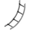 BAKS LPDWC100H45N Kábellétra belső sarokidom függőleges 45x100mm 90 fokos szalaghorganyzott, anyagvastagság 2,0mm 449310