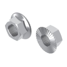 BAKS NKZM10E PV martalátétes kombinált anya M10 A2 rozsdamentes acél (100db/cs) 890009 villanyszerelés