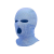 Balaclava - kötött szopóálarc 3 nyílással (kék)
