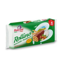 Balconi Rollino Mogyorós 222g (6*37g) csokoládé és édesség