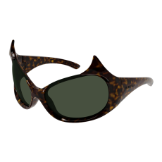 Balenciaga BB0284S-002 DARK HAVANA GREEN napszemüveg