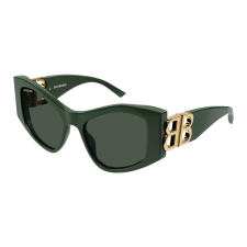 Balenciaga BB0287S-005 SHINY GREEN GREEN napszemüveg napszemüveg