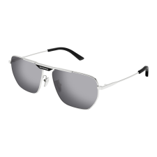 Balenciaga BB0298SA-003 SHINY SILVER FLASH SILVER napszemüveg napszemüveg