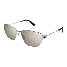 Balenciaga BB0337SK-006 SHINY SILVER MIRROR SILVER napszemüveg napszemüveg