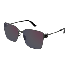 Balenciaga BB0338SK-002 DARK RUTHENIUM MIRROR(DOUBLE) VIOLET napszemüveg napszemüveg