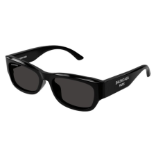 Balenciaga BB0390SK 001 SHINY SOLID BLACK GREY napszemüveg napszemüveg