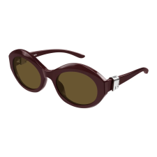 Balenciaga BB0460S 003 BROWN BROWN napszemüveg napszemüveg