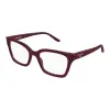 Balenciaga BB0501O 006 BURGUNDY DEMO LENS szemüveg
