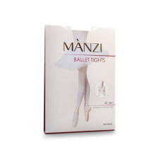  Balett harisnya MANZI - fehér gyerek harisnya