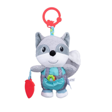 Bali Bazoo Csíptethető babajáték - Félix a szürke Róka bébijáték babakocsira