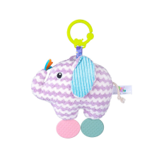 Bali Bazoo Sensor Elefánt – Lila/Fehér bébijáték babakocsira