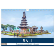  Bali, tropical paradise island in Indonesia (Wall Calendar 2024 DIN A4 landscape), CALVENDO 12 Month Wall Calendar naptár, kalendárium